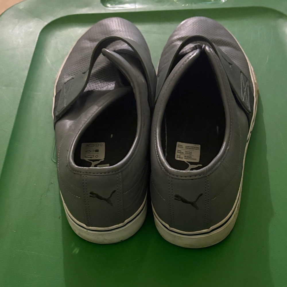 Puma Charcoal Slip-On Shoes